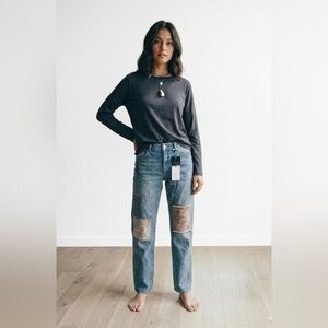 All in Motion Back Cut-Out Long Sleeve Top | Black NWT